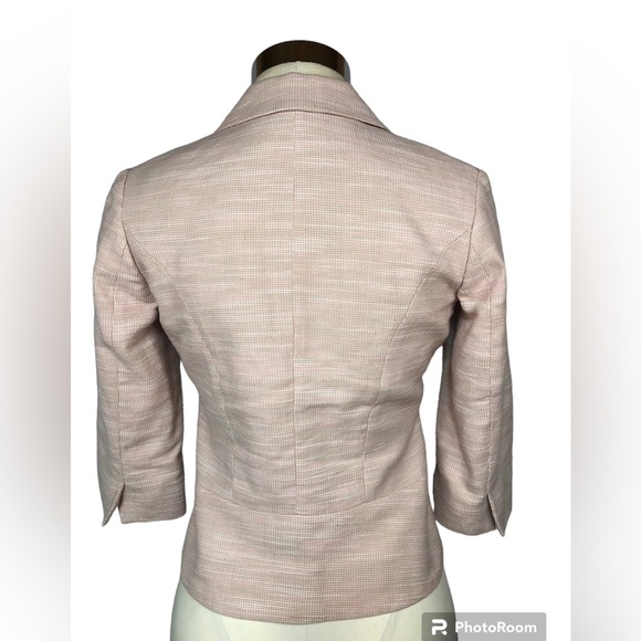 Pendleton Women’s Jacket Tweedy Cropped Fitted 3/4 Sleeve Front Pockets Classic - Picture 2 of 9